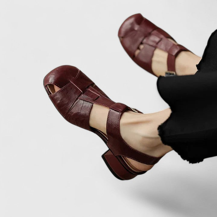 Women's Elegant Sandals with Square Toe for Day-to-Night