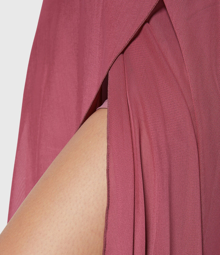 Women's Elegant Skirt with Fluid Drape for Day-to-Night