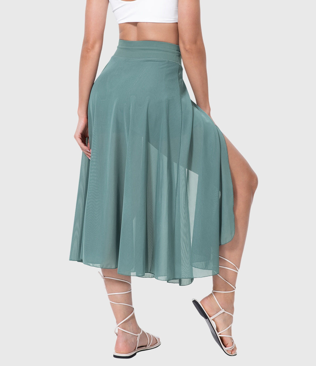 Women's Elegant Skirt with Fluid Drape for Day-to-Night