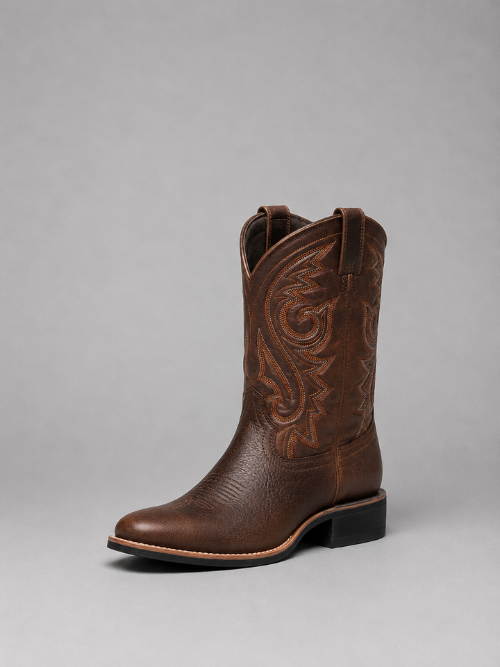 Women’s Embroidered Cowboy Boots with Western Detailing