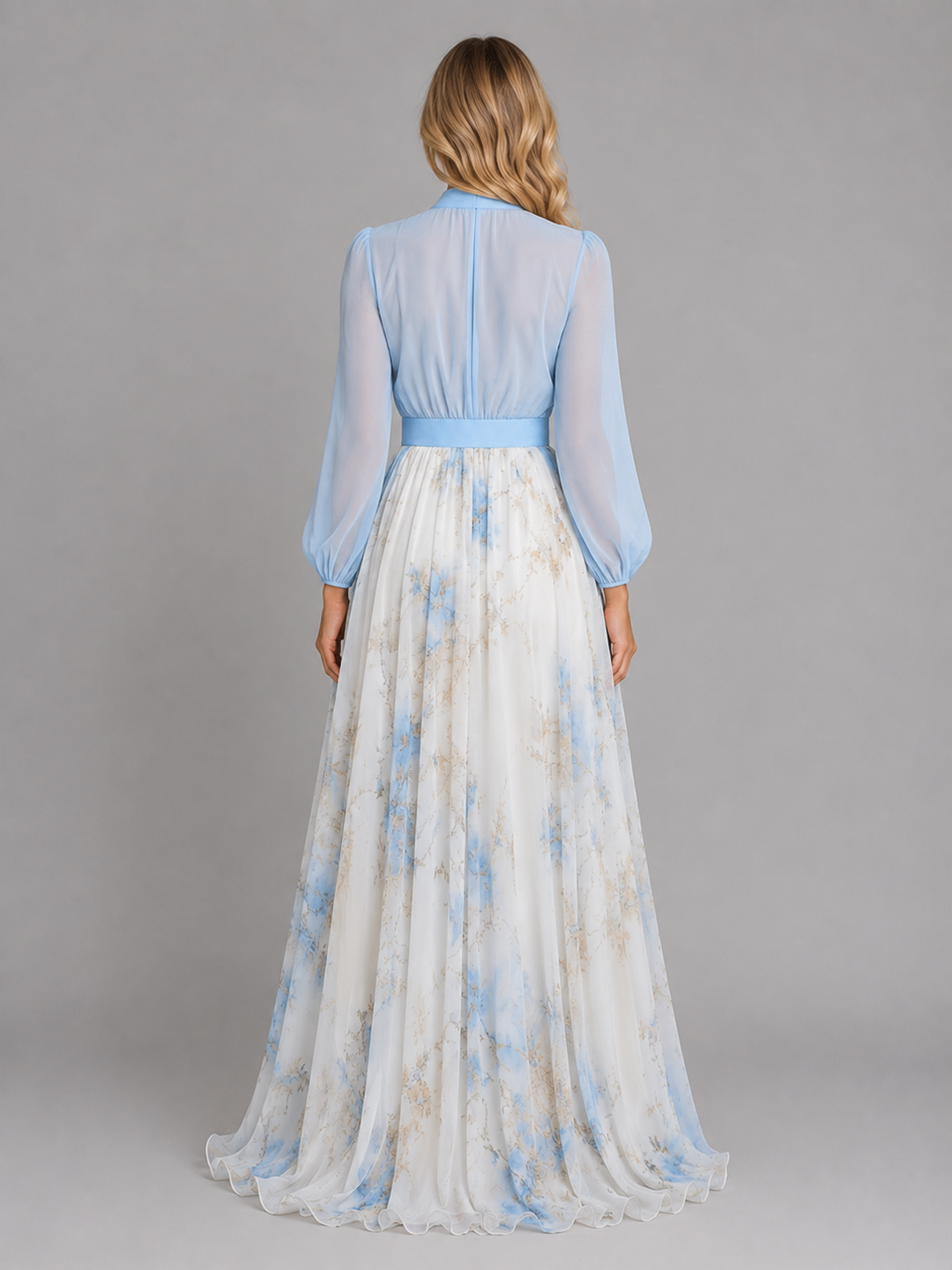 Women’s Floral Maxi Dress with Flowing Silhouette