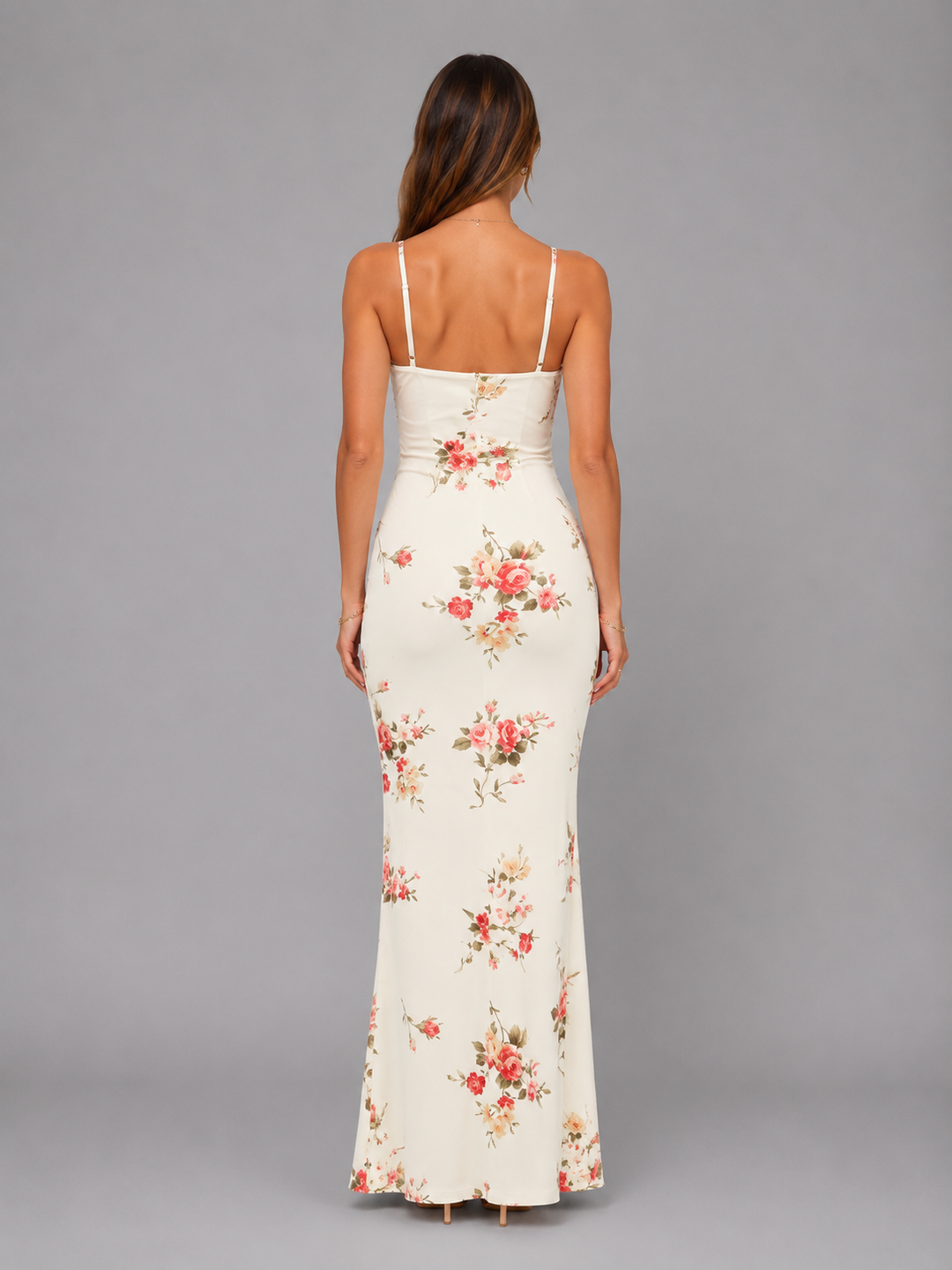 Women’s Floral Maxi Dress with Flowing Silhouette