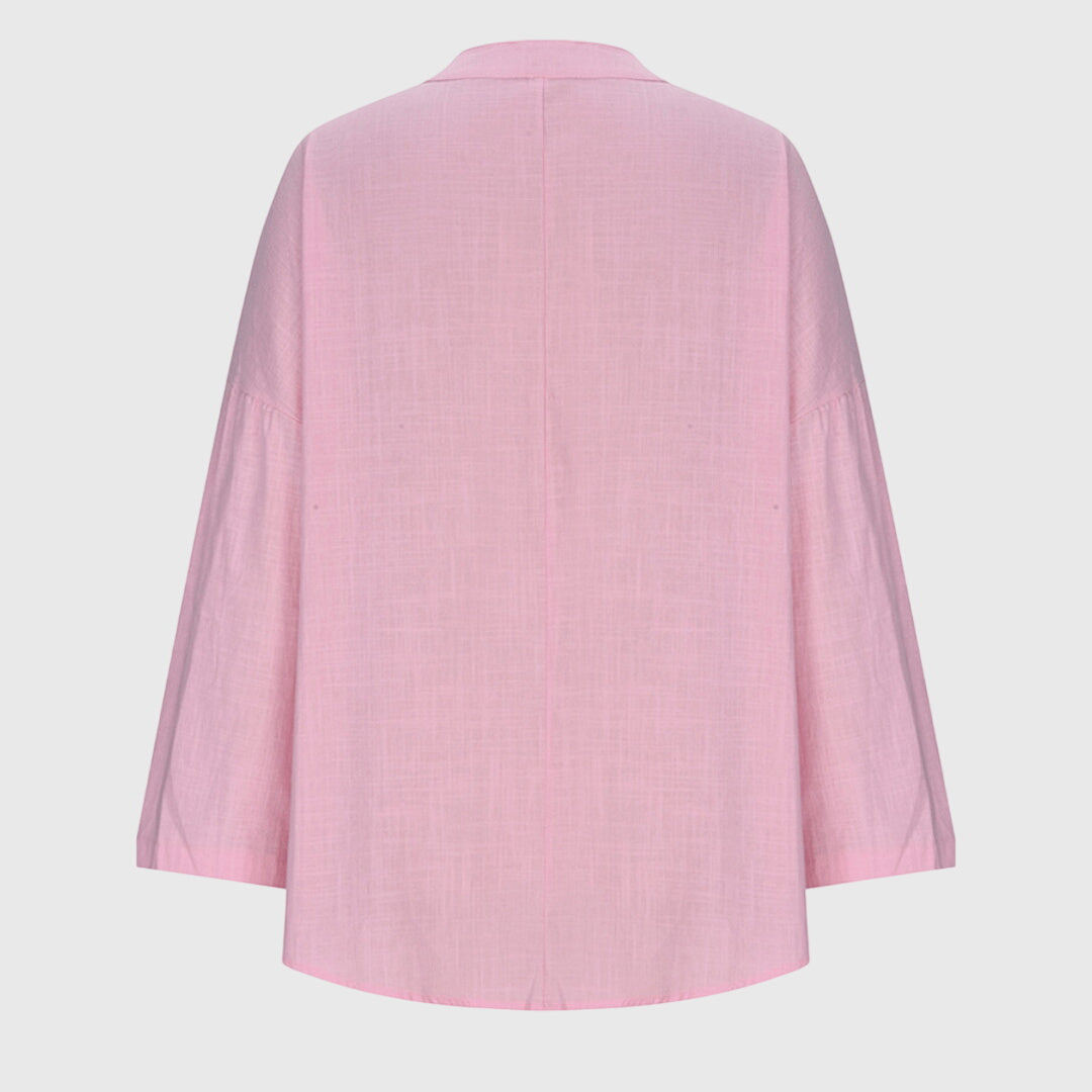 Women's Flowy Beach Shirt with Relaxed Fit for Beach Days