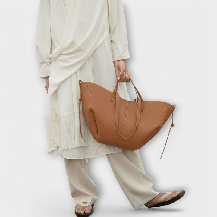 Women's Handbag with Soft Leather Look for Everyday Use