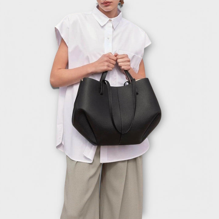Women's Handbag with Soft Leather Look for Everyday Use