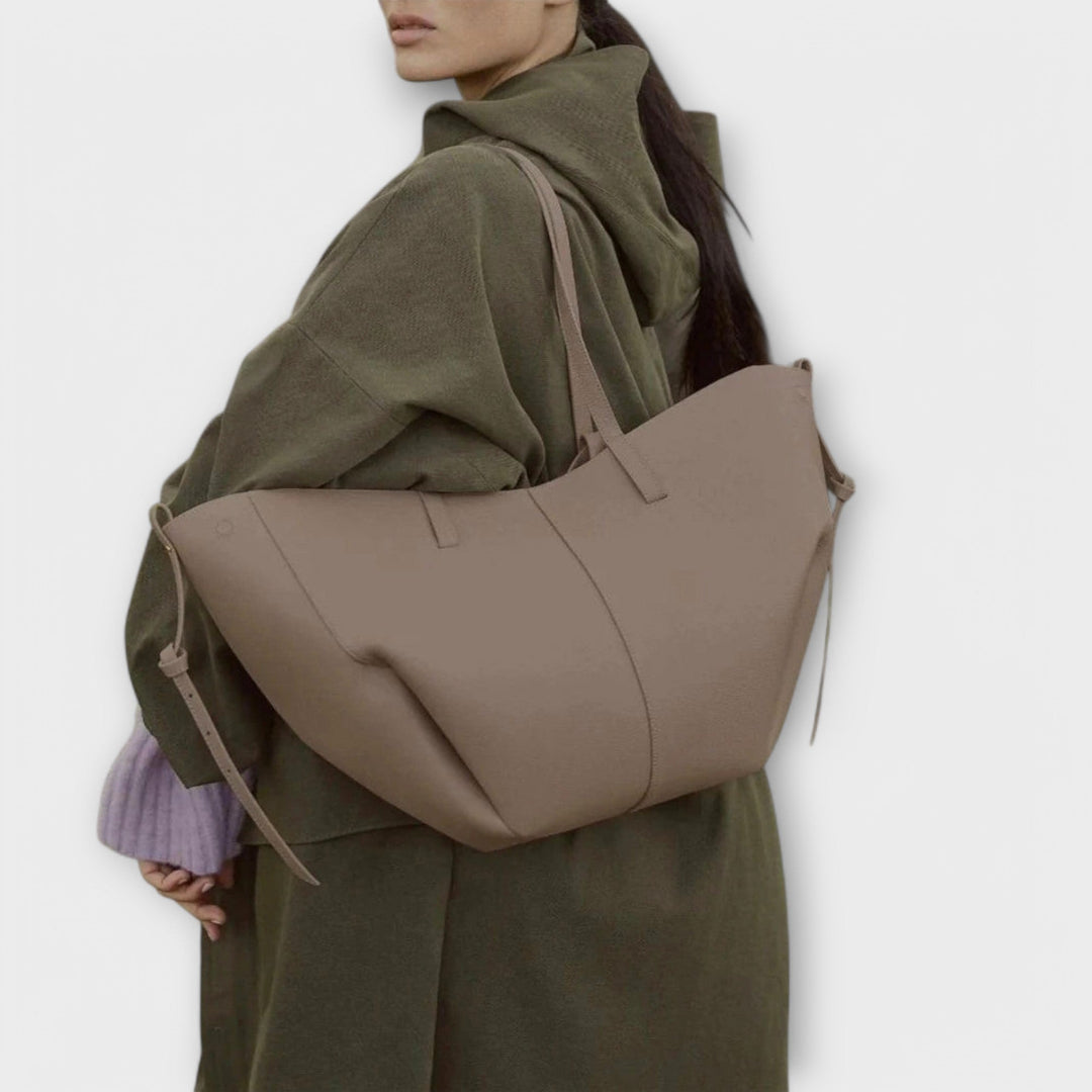 Women's Handbag with Soft Leather Look for Everyday Use