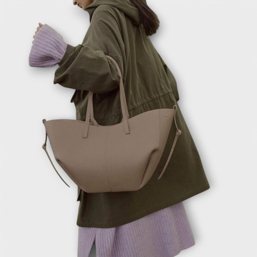Women's Handbag with Soft Leather Look for Everyday Use