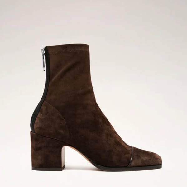 Women’s Heeled Ankle Boots with Block Heel