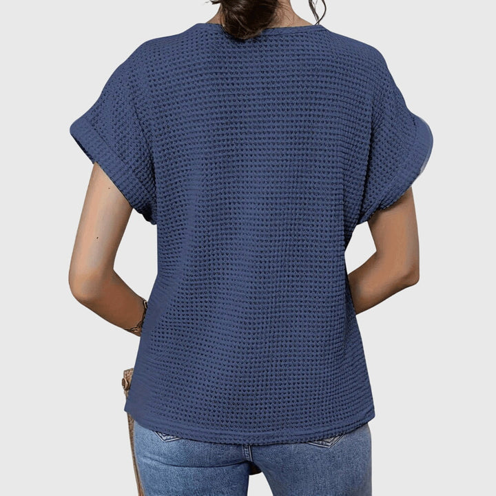 Women's Ibiza Style Blouse with Lace Detailing for Daywear