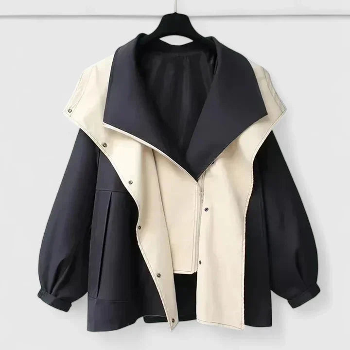 Women's Jacket with Adjustable Waist for All-Weather Style