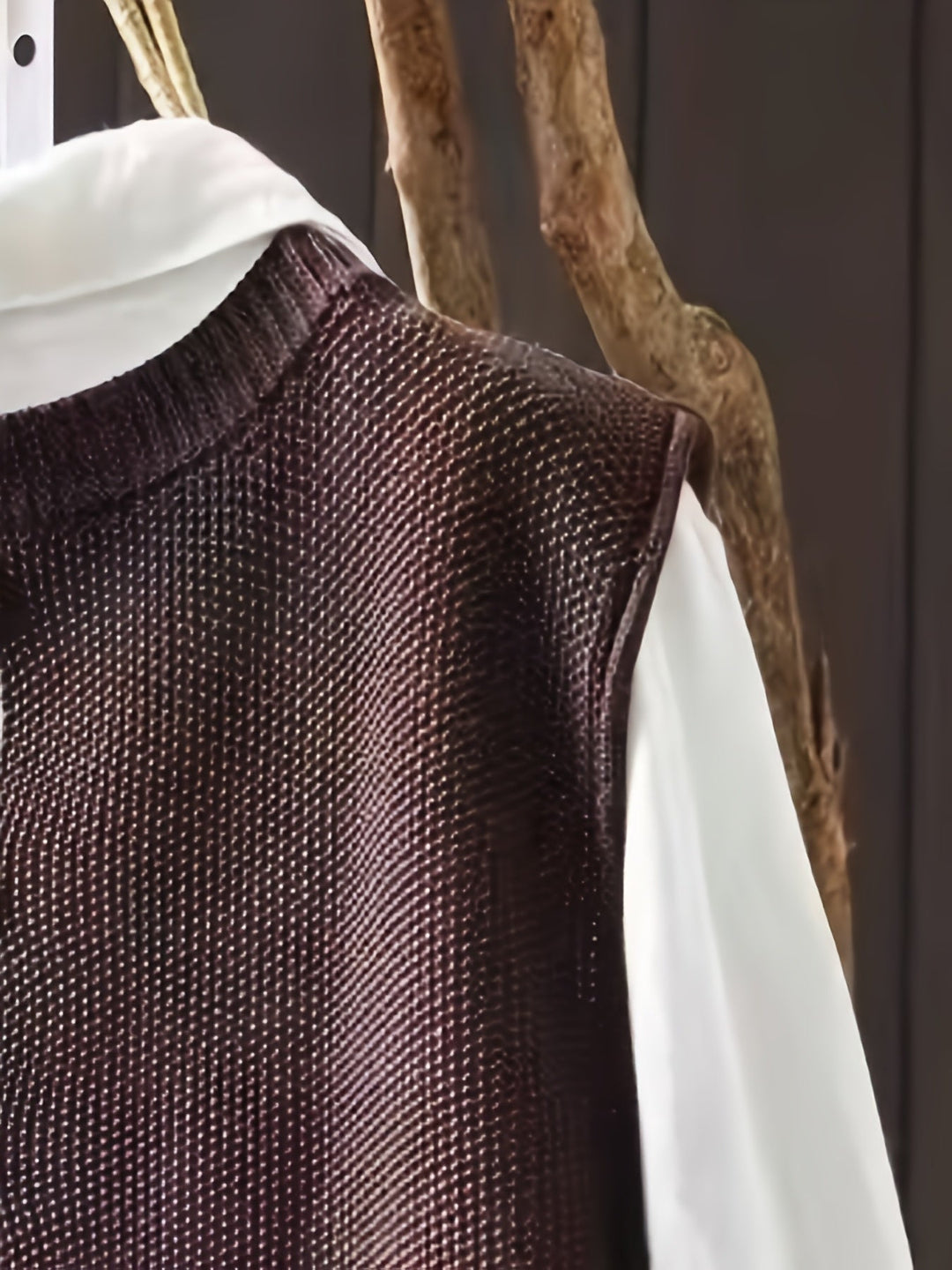 Women's Knit Cardigan with Relaxed Fit for Workdays