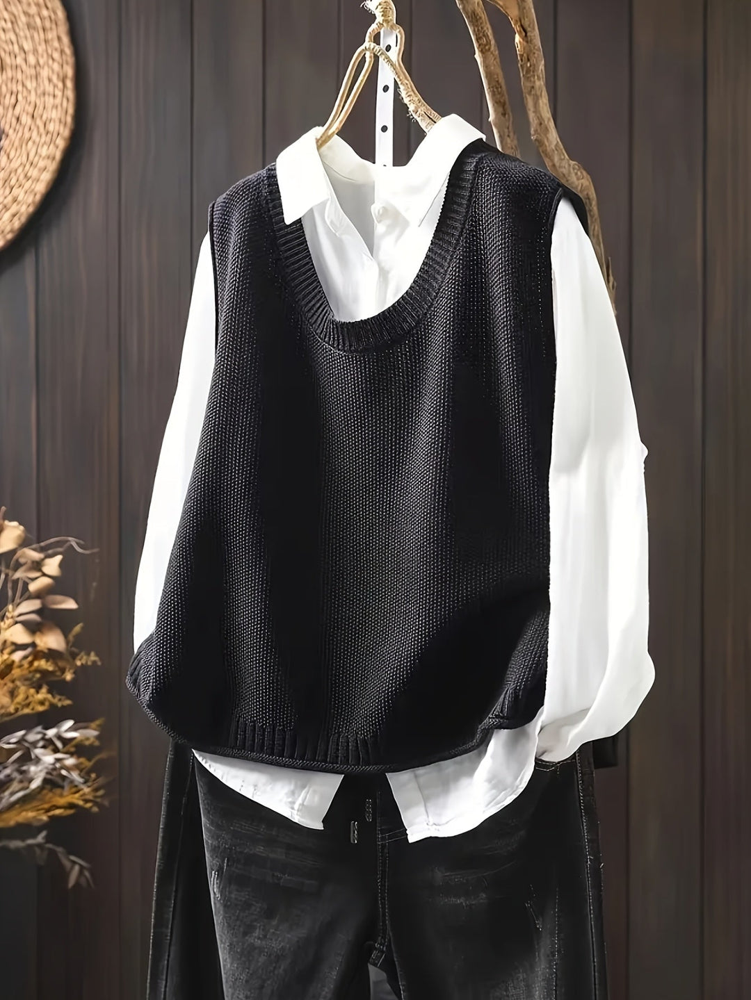 Women's Knit Cardigan with Relaxed Fit for Workdays