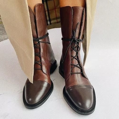 Women's Leather Boots with premium leather for office wear