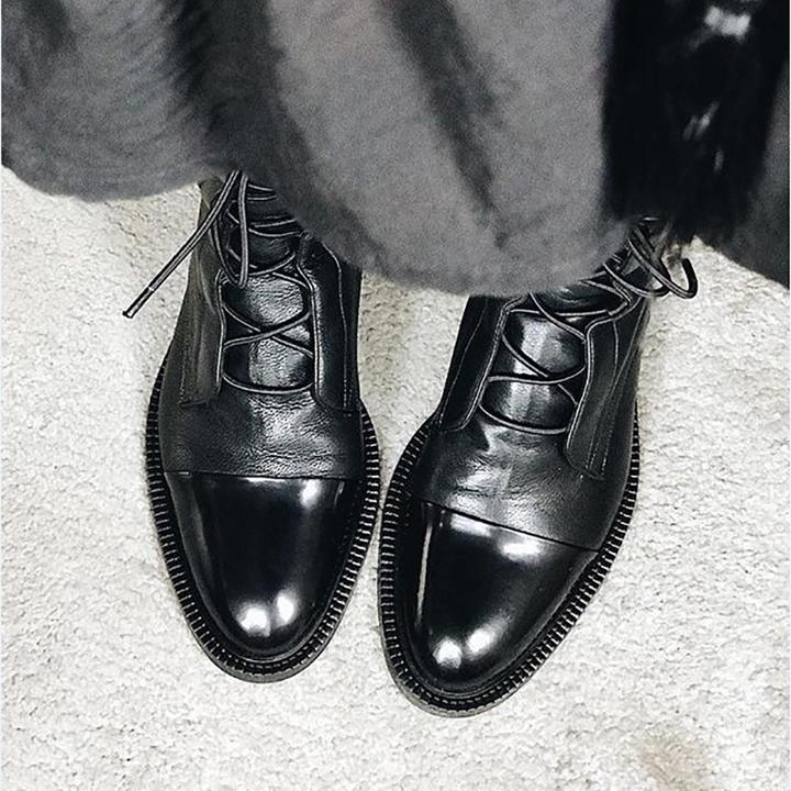 Women's Leather Boots with premium leather for office wear