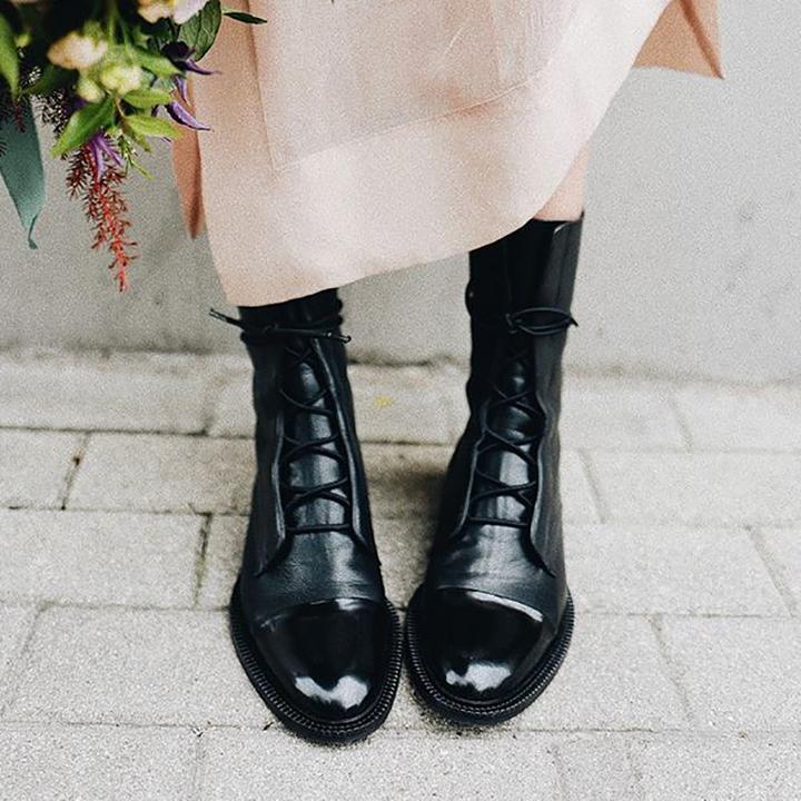 Women's Leather Boots with premium leather for office wear