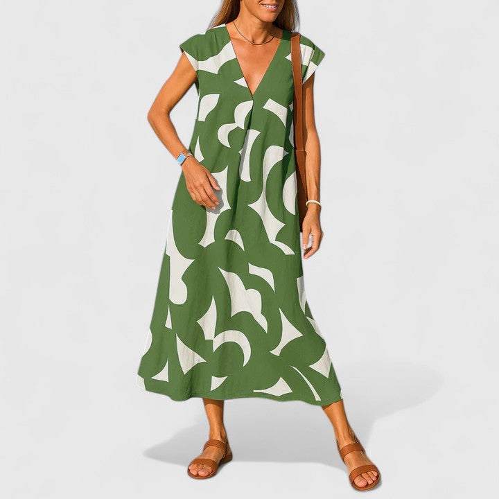 Women's Maxi Dress with Flattering Fit for Special Occasions