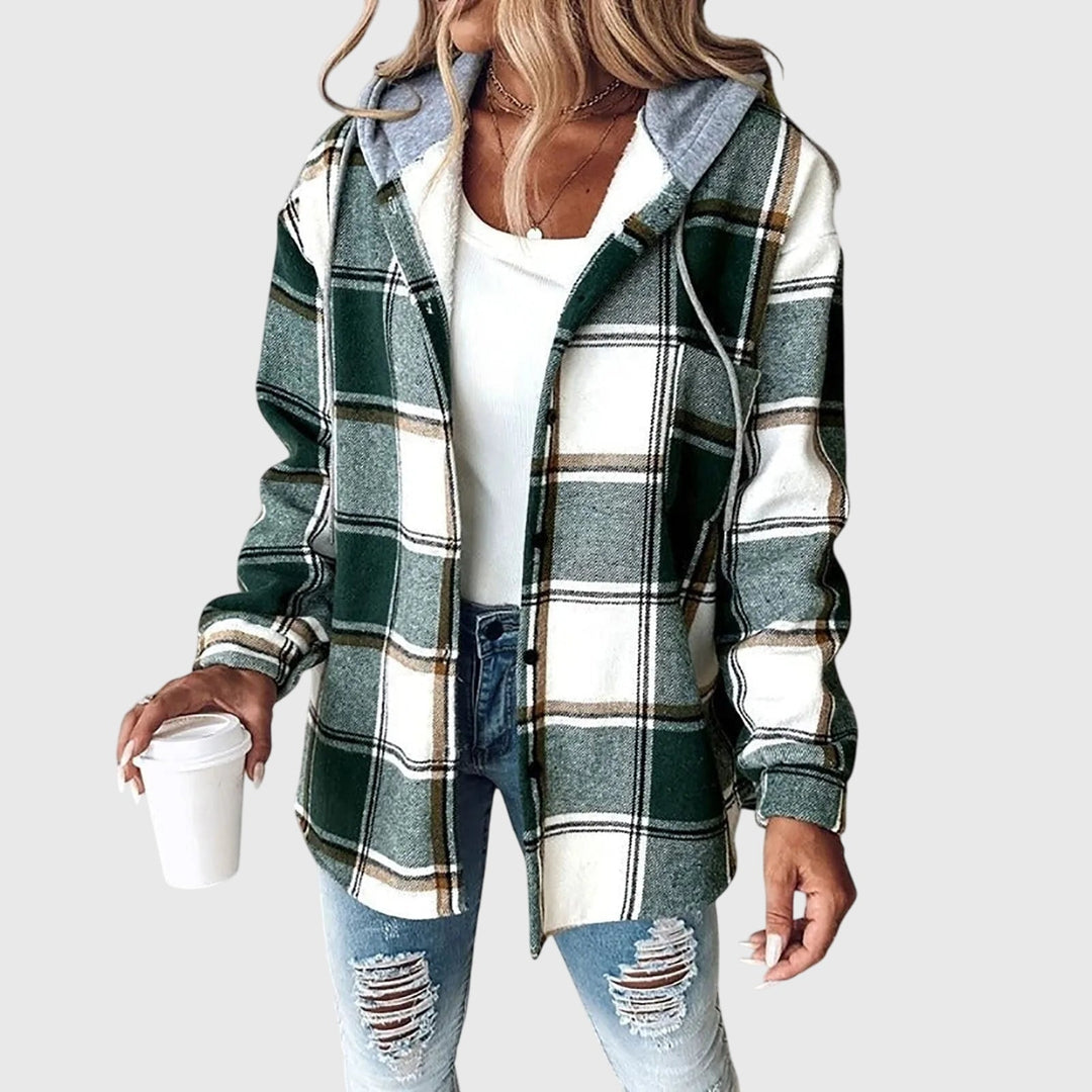 Women's Mesh Button Placket Jacket All-Day Comfort