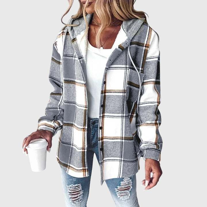 Women's Mesh Button Placket Jacket All-Day Comfort