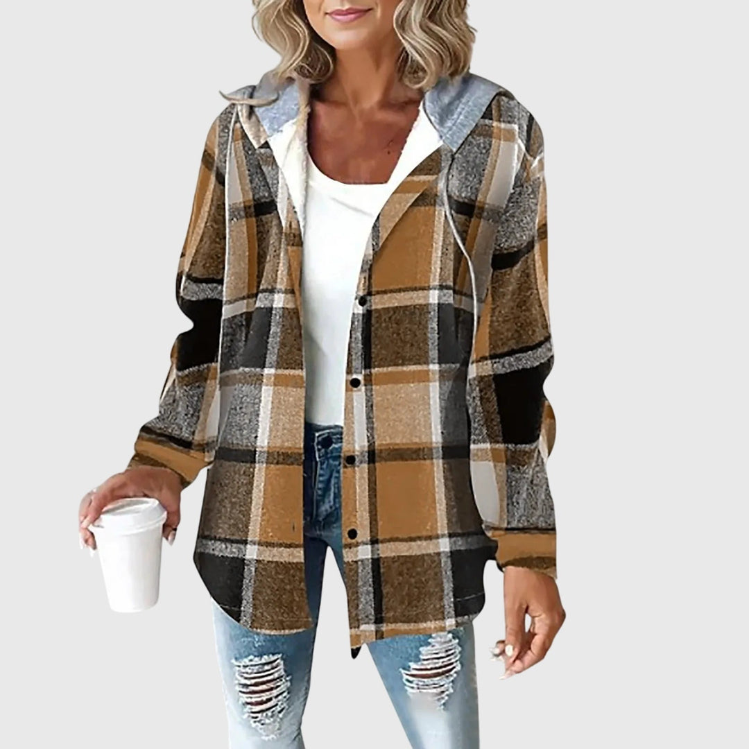 Women's Mesh Button Placket Jacket All-Day Comfort