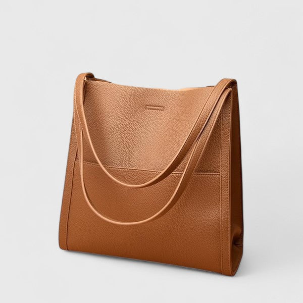 Women's Minimalist Shoulder Bag with Clean Lines for Daily