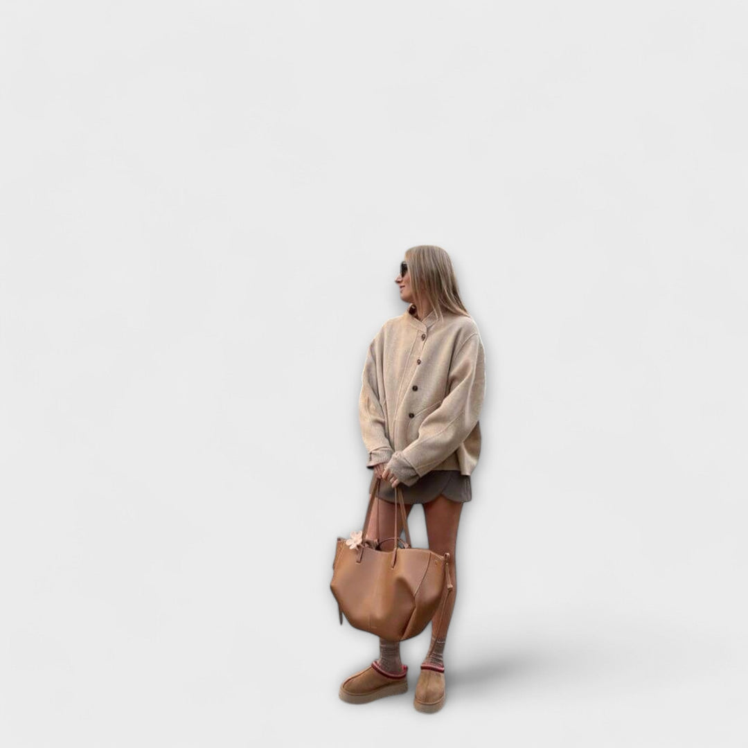 Women's Modern Handbag with Dual Handles for City Errands
