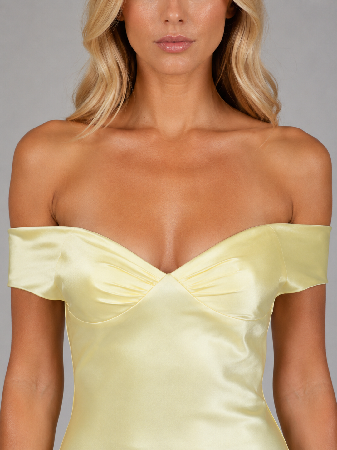 Women’s Off-Shoulder Maxi Dress with Flattering Silhouette