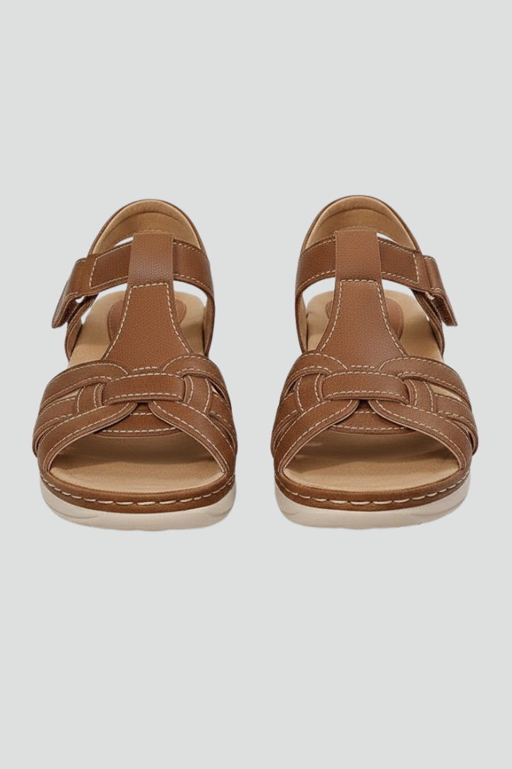 Women's Open Toe Strap Sandals for Casual Summer Outings