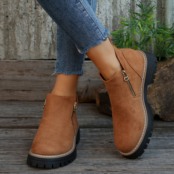 Women's Orthopaedic Boots with Leopard Print for Everyday Wear