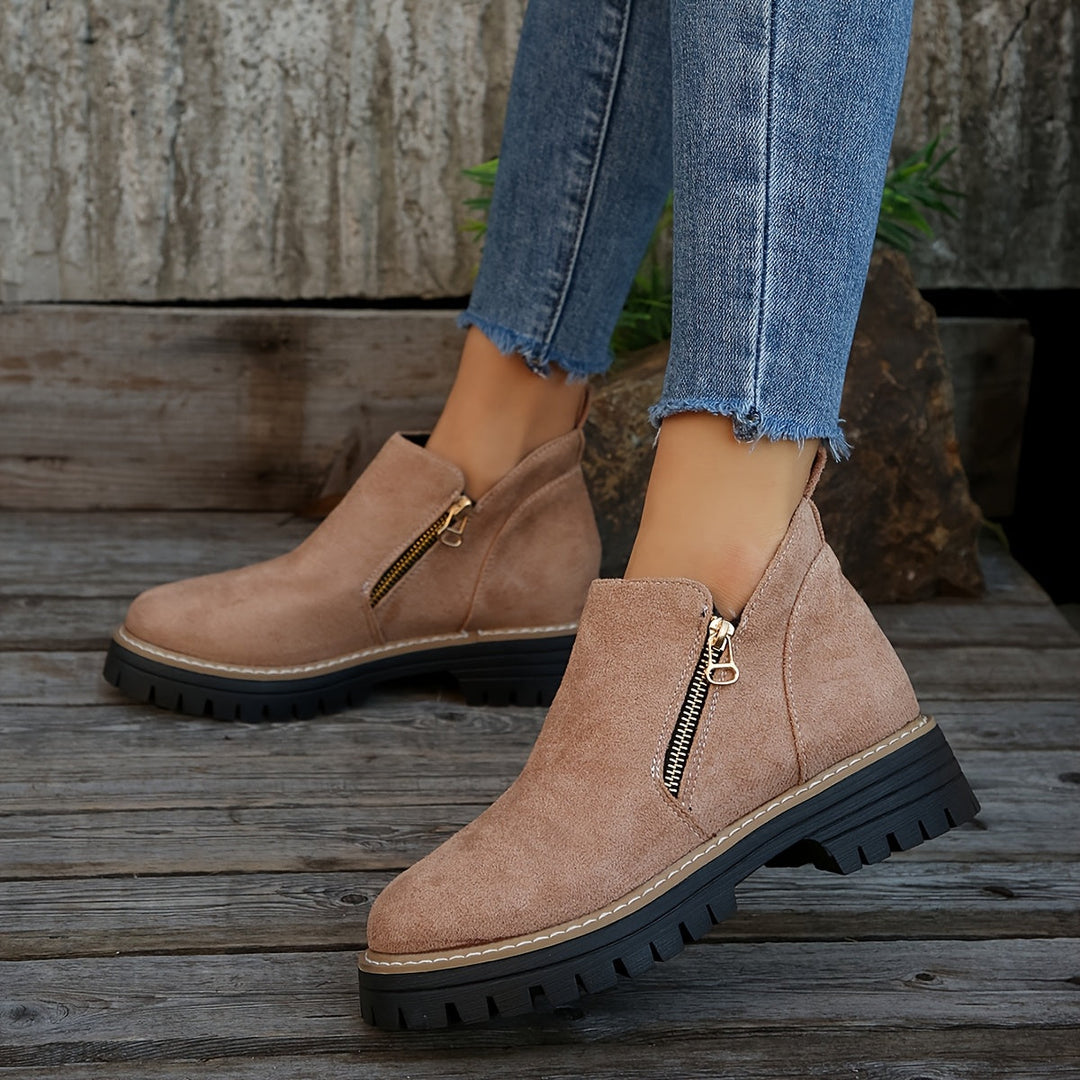 Women's Orthopaedic Boots with Leopard Print for Everyday Wear