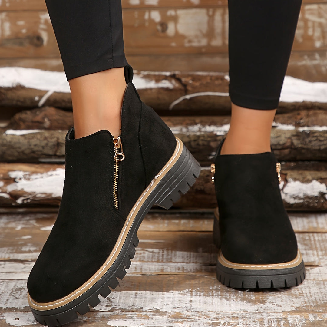 Women's Orthopaedic Boots with Leopard Print for Everyday Wear