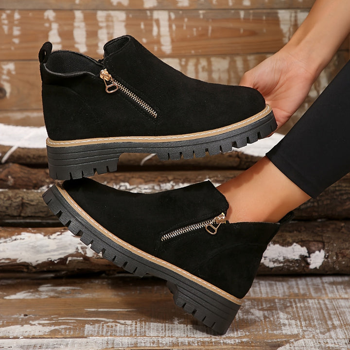 Women's Orthopaedic Boots with Leopard Print for Everyday Wear