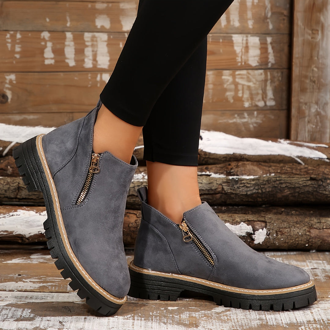 Women's Orthopaedic Boots with Leopard Print for Everyday Wear