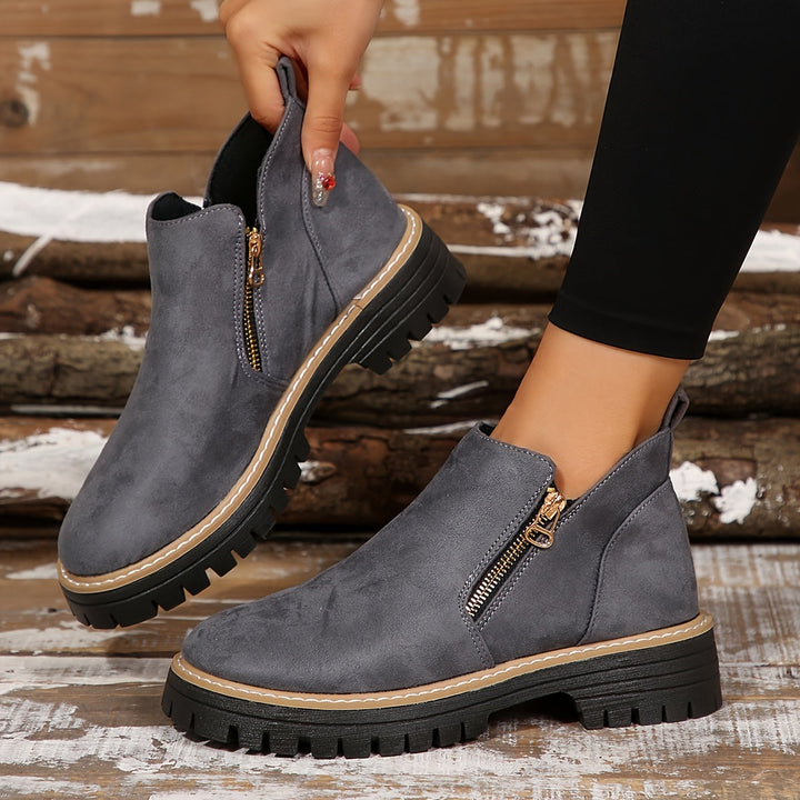 Women's Orthopaedic Boots with Leopard Print for Everyday Wear