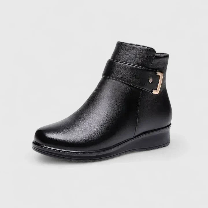 Women's Orthopaedic Boots with Shearling for Winter