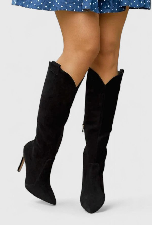 Women's Orthopaedic Boots with Side Zip for Nights Out