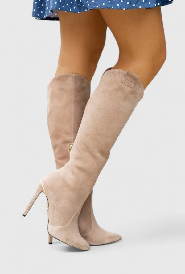 Women's Orthopaedic Boots with Side Zip for Nights Out