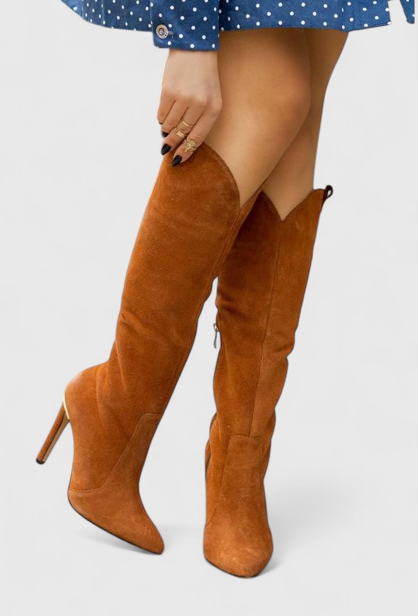 Women's Orthopaedic Boots with Side Zip for Nights Out