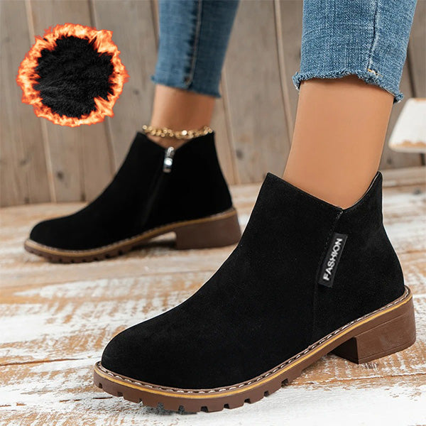 Women's Orthopaedic Boots with Warm Lining for Everyday