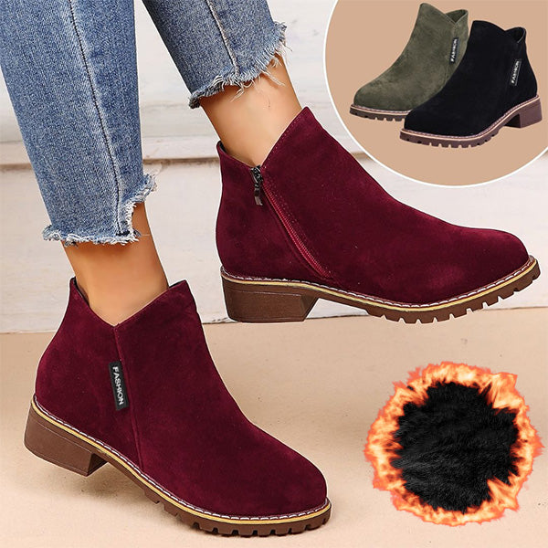Women's Orthopaedic Boots with Warm Lining for Everyday