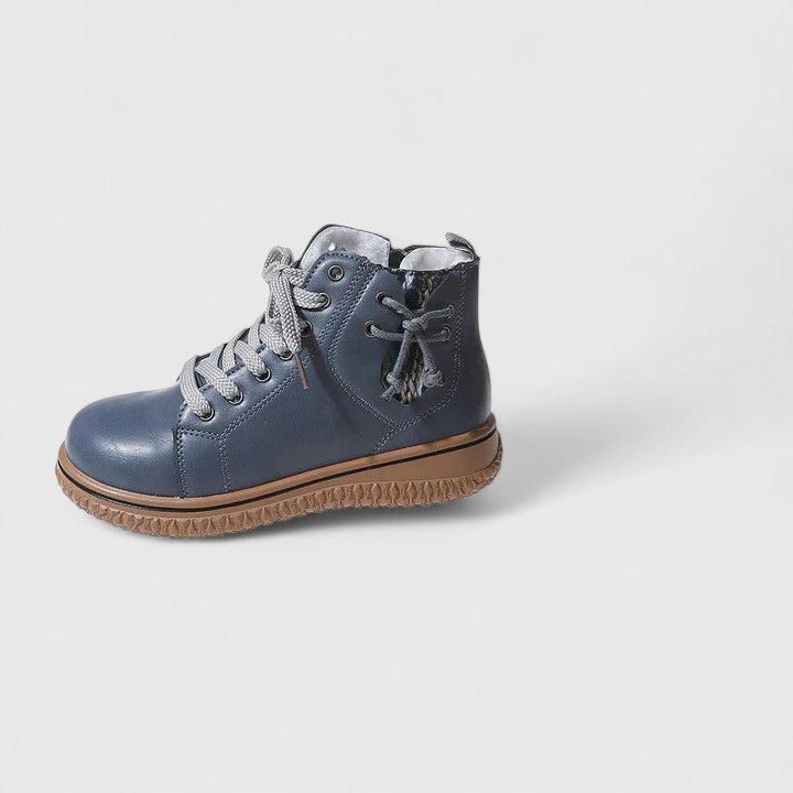 Women's Orthopaedic Boots with knit collar for autumn wear