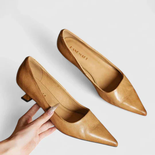 Women's Orthopaedic Heels with Discreet Support for Office