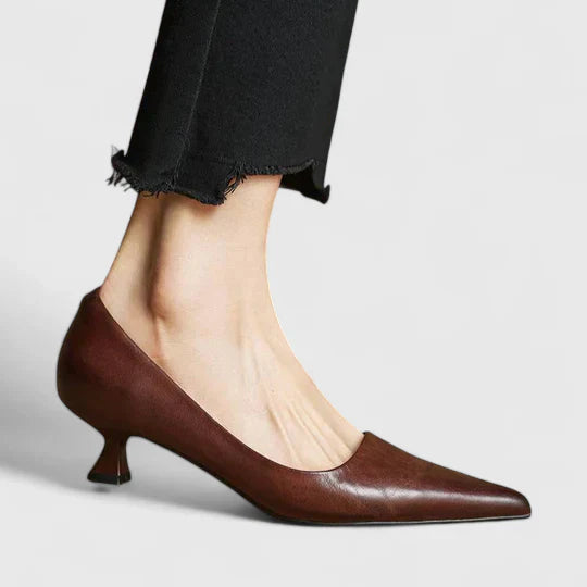 Women's Orthopaedic Heels with Discreet Support for Office