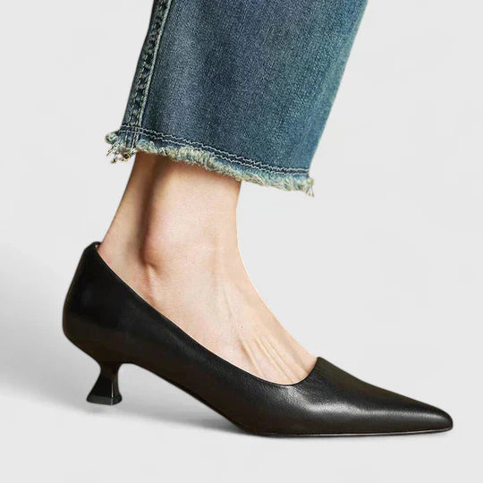 Women's Orthopaedic Heels with Discreet Support for Office