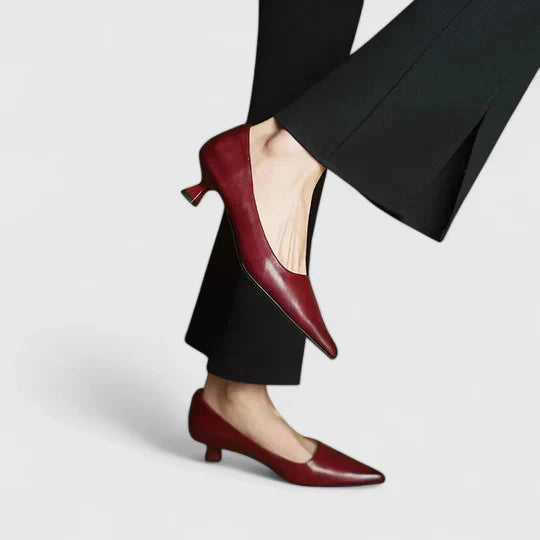 Women's Orthopaedic Heels with Discreet Support for Office