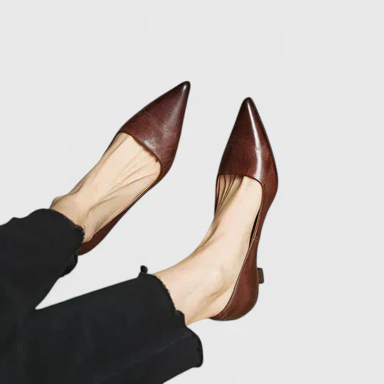 Women's Orthopaedic Heels with Discreet Support for Office