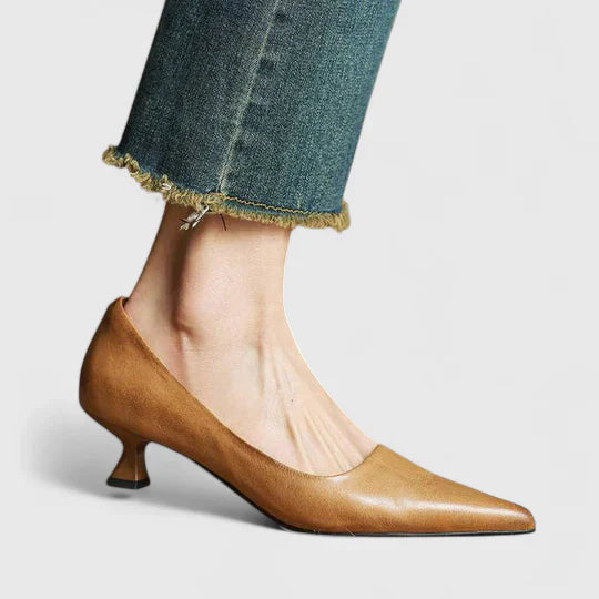 Women's Orthopaedic Heels with Discreet Support for Office