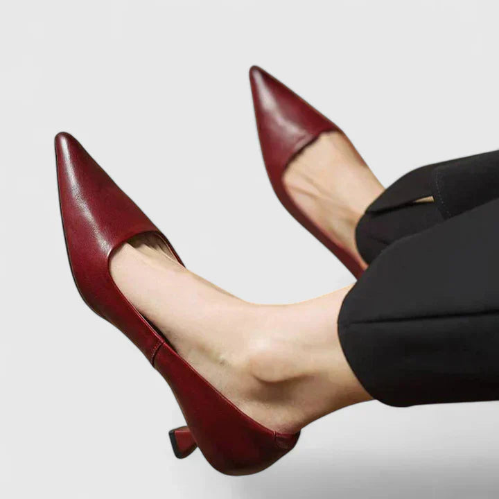 Women's Orthopaedic Heels with Discreet Support for Office
