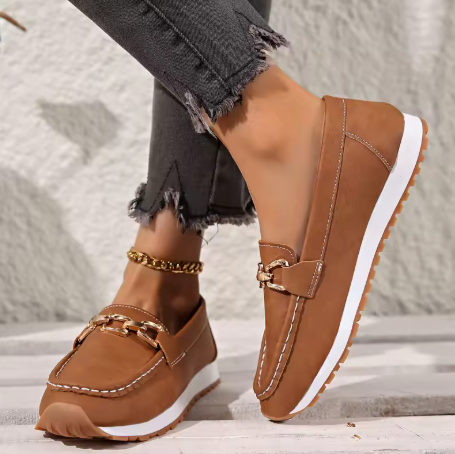 Women's Orthopaedic Loafers with Non-Slip Sole for Everyday Wear