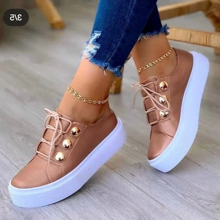 Women's Orthopaedic Platform Trainers with Stability for Summer
