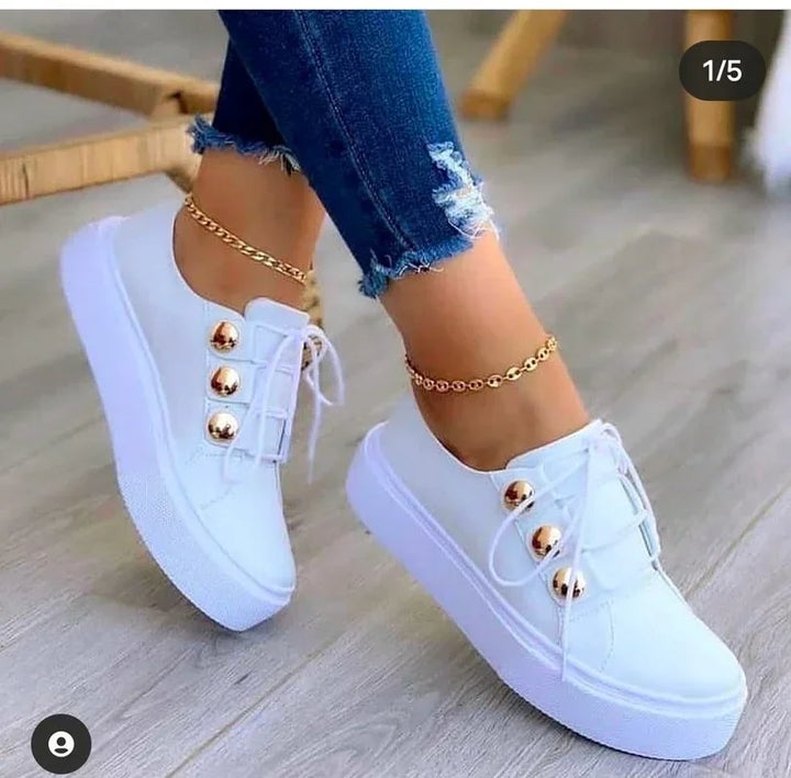 Women's Orthopaedic Platform Trainers with Stability for Summer